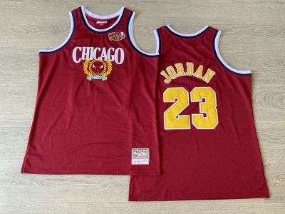 23 Michacl Jordan Bulls 1996 Collegiate Fashion Maillot Rouge